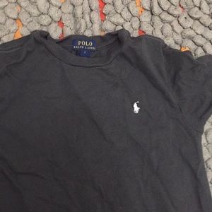 Boys gray Ralph Lauren Polo T shirt